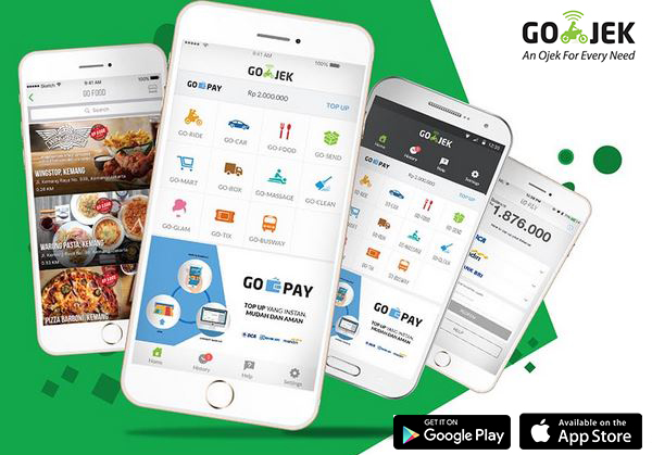 Gojek Memperbarui Aplikasi Meluncurkan Go-Pay, Go-Car, dan Interface Baru